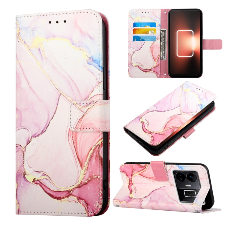 PT003 Marble Pattern Flip Leather Phone Case, For Realme 10 4G, For Realme 10 Pro 5G, For Realme 10 Pro+ 5G, For Realme C55, For Realme GT Neo 5 5G / GT3, For OPPO Reno8 T 5G / A1 Pro 5G Global, For Samsung Galaxy M14, For Xiaomi Redmi Note 12 4G Globa...