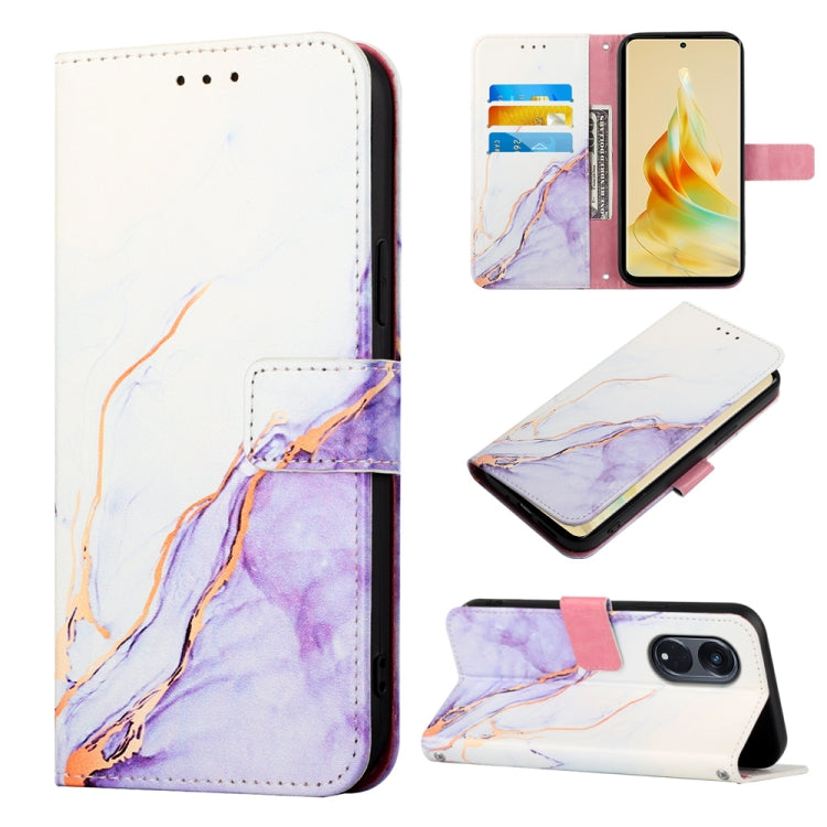 PT003 Marble Pattern Flip Leather Phone Case, For Realme 10 4G, For Realme 10 Pro 5G, For Realme 10 Pro+ 5G, For Realme C55, For Realme GT Neo 5 5G / GT3, For OPPO Reno8 T 5G / A1 Pro 5G Global, For Samsung Galaxy M14, For Xiaomi Redmi Note 12 4G Globa...