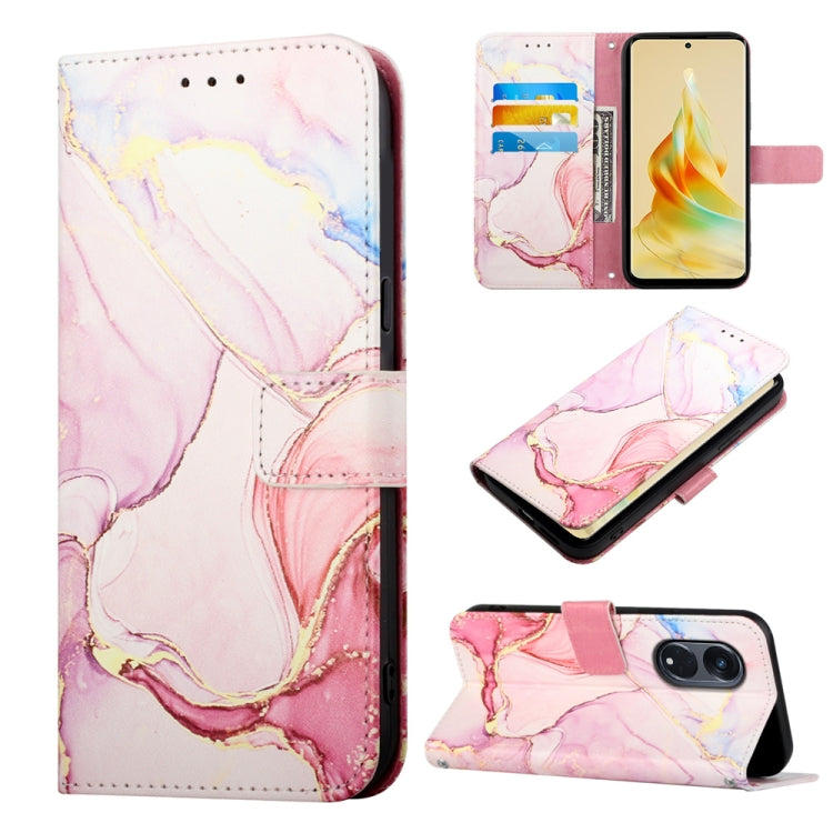 PT003 Marble Pattern Flip Leather Phone Case, For Realme 10 4G, For Realme 10 Pro 5G, For Realme 10 Pro+ 5G, For Realme C55, For Realme GT Neo 5 5G / GT3, For OPPO Reno8 T 5G / A1 Pro 5G Global, For Samsung Galaxy M14, For Xiaomi Redmi Note 12 4G Globa...