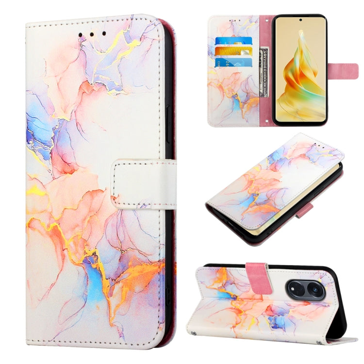 PT003 Marble Pattern Flip Leather Phone Case, For Realme 10 4G, For Realme 10 Pro 5G, For Realme 10 Pro+ 5G, For Realme C55, For Realme GT Neo 5 5G / GT3, For OPPO Reno8 T 5G / A1 Pro 5G Global, For Samsung Galaxy M14, For Xiaomi Redmi Note 12 4G Globa...