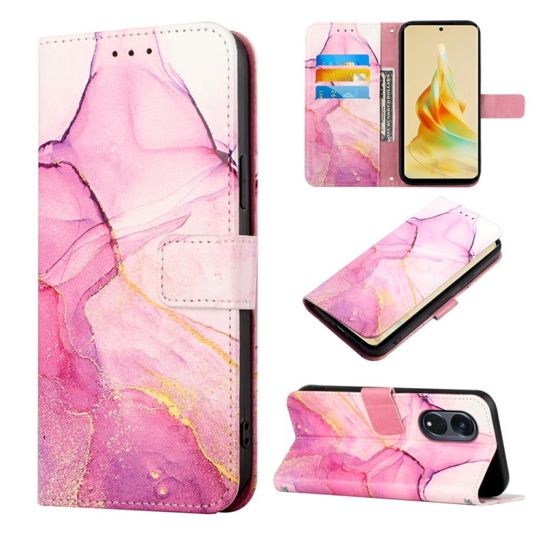 PT003 Marble Pattern Flip Leather Phone Case, For Realme 10 4G, For Realme 10 Pro 5G, For Realme 10 Pro+ 5G, For Realme C55, For Realme GT Neo 5 5G / GT3, For OPPO Reno8 T 5G / A1 Pro 5G Global, For Samsung Galaxy M14, For Xiaomi Redmi Note 12 4G Globa...