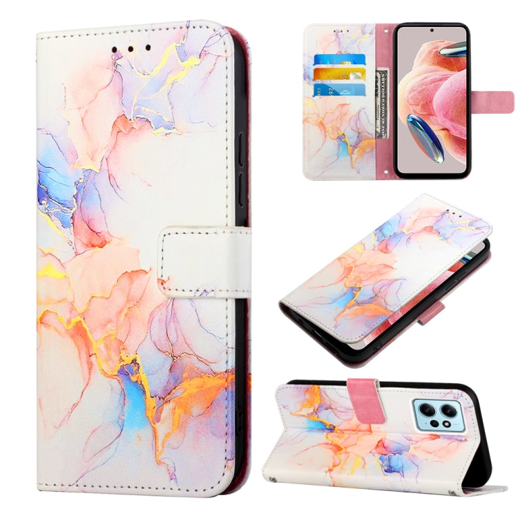 PT003 Marble Pattern Flip Leather Phone Case, For Realme 10 4G, For Realme 10 Pro 5G, For Realme 10 Pro+ 5G, For Realme C55, For Realme GT Neo 5 5G / GT3, For OPPO Reno8 T 5G / A1 Pro 5G Global, For Samsung Galaxy M14, For Xiaomi Redmi Note 12 4G Globa...