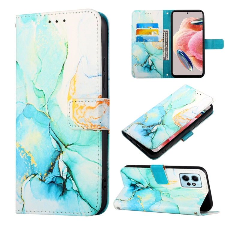 PT003 Marble Pattern Flip Leather Phone Case, For Realme 10 4G, For Realme 10 Pro 5G, For Realme 10 Pro+ 5G, For Realme C55, For Realme GT Neo 5 5G / GT3, For OPPO Reno8 T 5G / A1 Pro 5G Global, For Samsung Galaxy M14, For Xiaomi Redmi Note 12 4G Globa...