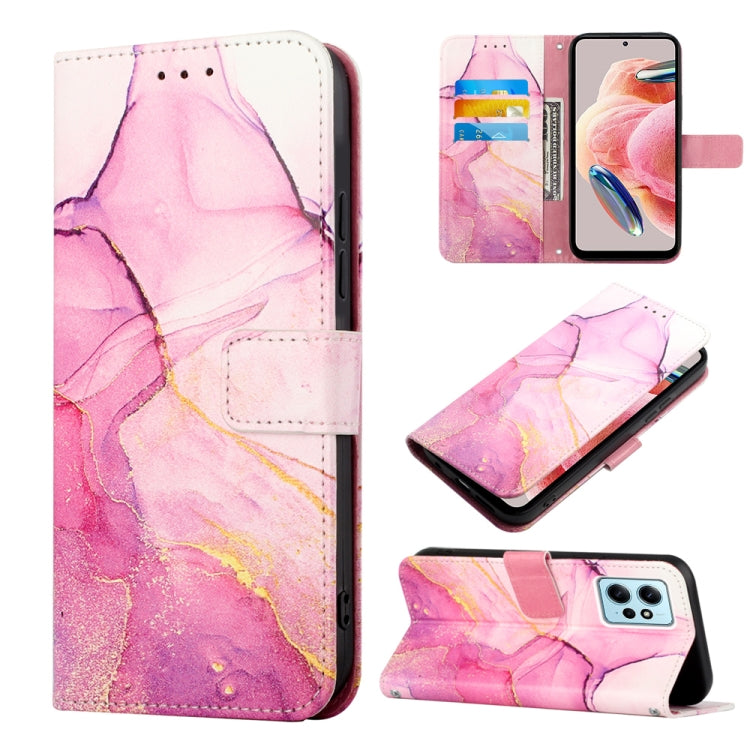 PT003 Marble Pattern Flip Leather Phone Case, For Realme 10 4G, For Realme 10 Pro 5G, For Realme 10 Pro+ 5G, For Realme C55, For Realme GT Neo 5 5G / GT3, For OPPO Reno8 T 5G / A1 Pro 5G Global, For Samsung Galaxy M14, For Xiaomi Redmi Note 12 4G Globa...