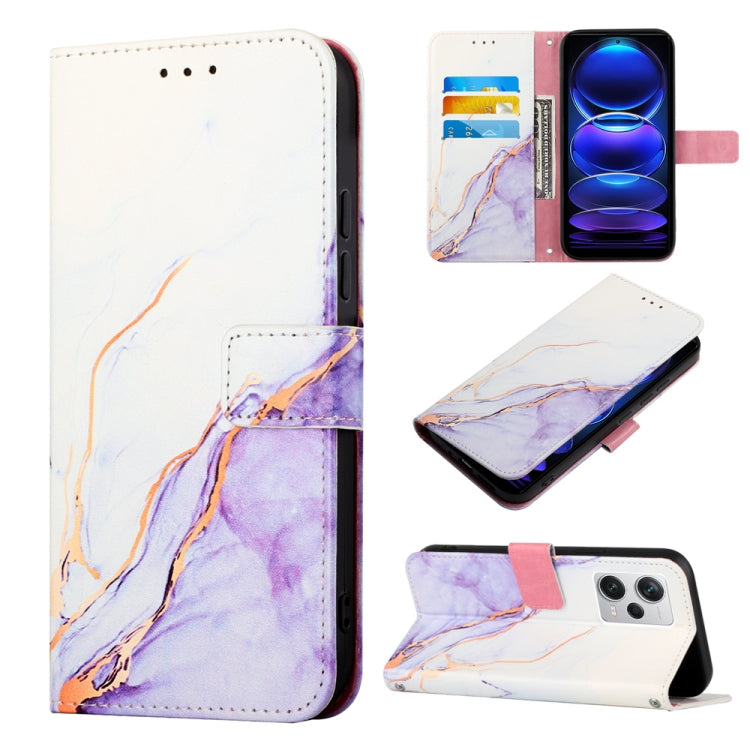 PT003 Marble Pattern Flip Leather Phone Case, For Realme 10 4G, For Realme 10 Pro 5G, For Realme 10 Pro+ 5G, For Realme C55, For Realme GT Neo 5 5G / GT3, For OPPO Reno8 T 5G / A1 Pro 5G Global, For Samsung Galaxy M14, For Xiaomi Redmi Note 12 4G Globa...