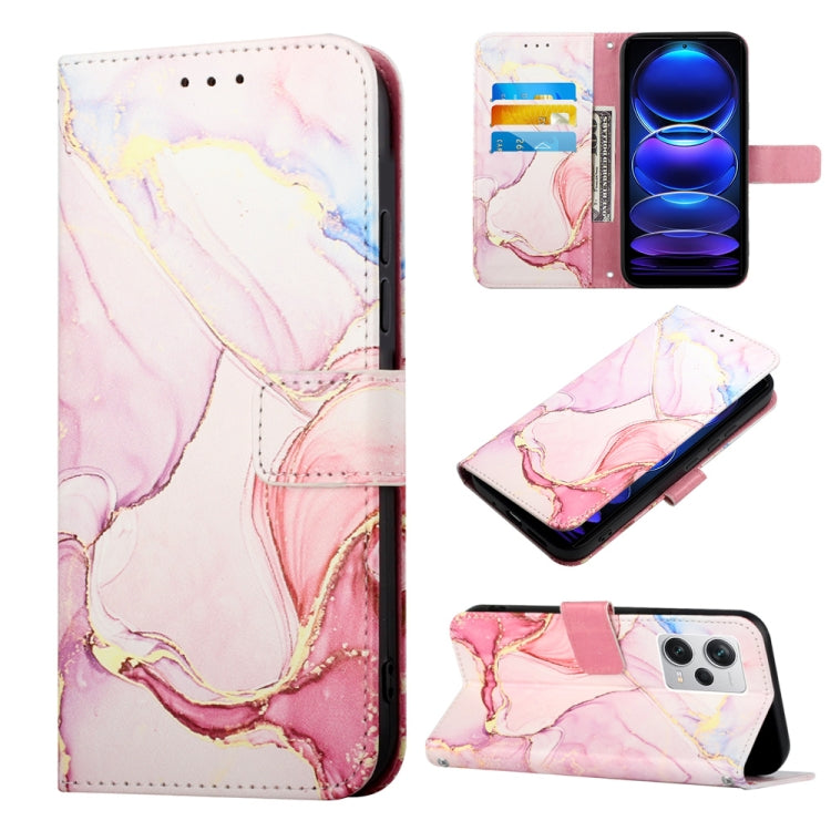 PT003 Marble Pattern Flip Leather Phone Case, For Realme 10 4G, For Realme 10 Pro 5G, For Realme 10 Pro+ 5G, For Realme C55, For Realme GT Neo 5 5G / GT3, For OPPO Reno8 T 5G / A1 Pro 5G Global, For Samsung Galaxy M14, For Xiaomi Redmi Note 12 4G Globa...
