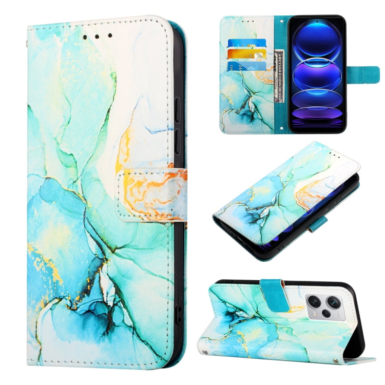 PT003 Marble Pattern Flip Leather Phone Case, For Realme 10 4G, For Realme 10 Pro 5G, For Realme 10 Pro+ 5G, For Realme C55, For Realme GT Neo 5 5G / GT3, For OPPO Reno8 T 5G / A1 Pro 5G Global, For Samsung Galaxy M14, For Xiaomi Redmi Note 12 4G Globa...