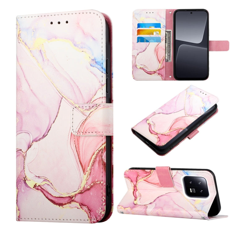 PT003 Marble Pattern Flip Leather Phone Case, For Xiaomi 13, For Xiaomi 13 Lite 5G, For Xiaomi 13 Pro, For Xiaomi Poco X5 Pro 5G