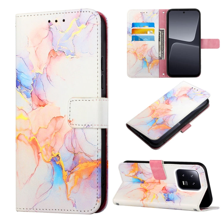 PT003 Marble Pattern Flip Leather Phone Case, For Xiaomi 13, For Xiaomi 13 Lite 5G, For Xiaomi 13 Pro, For Xiaomi Poco X5 Pro 5G
