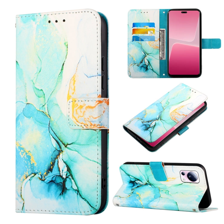 PT003 Marble Pattern Flip Leather Phone Case, For Xiaomi 13, For Xiaomi 13 Lite 5G, For Xiaomi 13 Pro, For Xiaomi Poco X5 Pro 5G