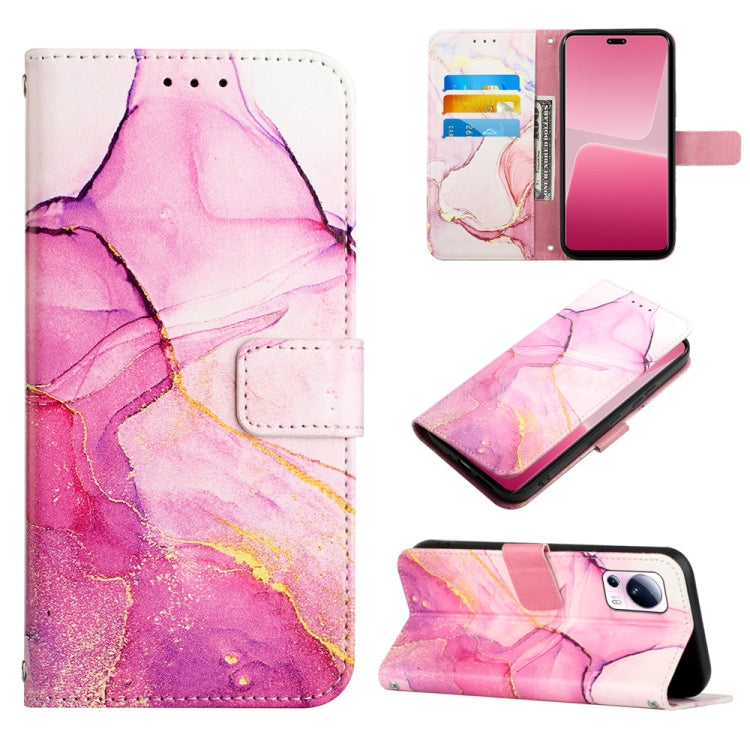 PT003 Marble Pattern Flip Leather Phone Case, For Xiaomi 13, For Xiaomi 13 Lite 5G, For Xiaomi 13 Pro, For Xiaomi Poco X5 Pro 5G