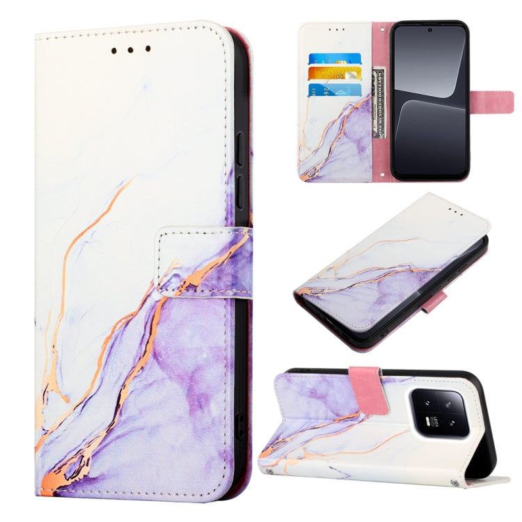 PT003 Marble Pattern Flip Leather Phone Case, For Xiaomi 13, For Xiaomi 13 Lite 5G, For Xiaomi 13 Pro, For Xiaomi Poco X5 Pro 5G
