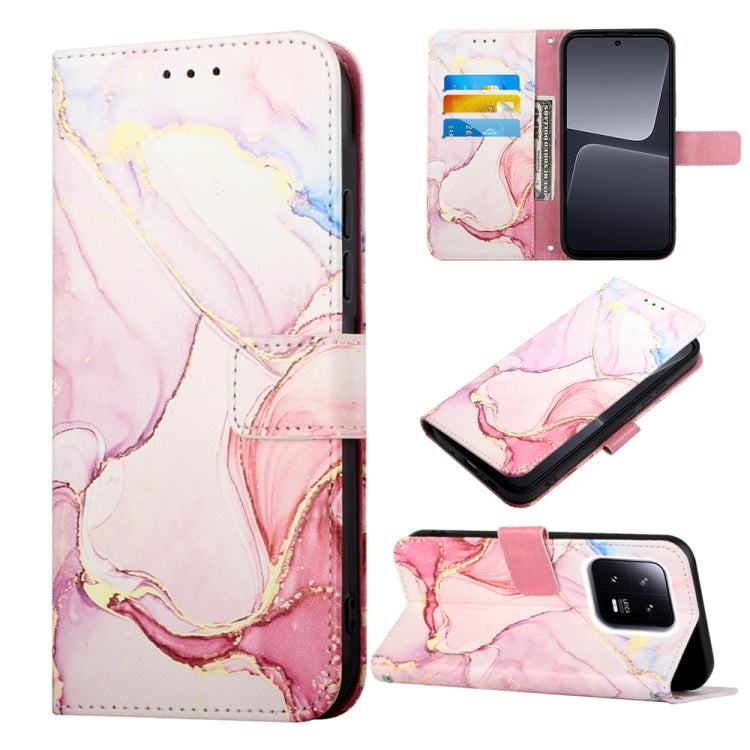 PT003 Marble Pattern Flip Leather Phone Case, For Xiaomi 13, For Xiaomi 13 Lite 5G, For Xiaomi 13 Pro, For Xiaomi Poco X5 Pro 5G