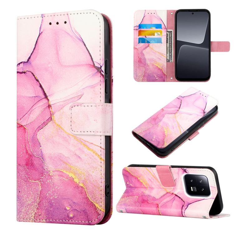 PT003 Marble Pattern Flip Leather Phone Case, For Xiaomi 13, For Xiaomi 13 Lite 5G, For Xiaomi 13 Pro, For Xiaomi Poco X5 Pro 5G