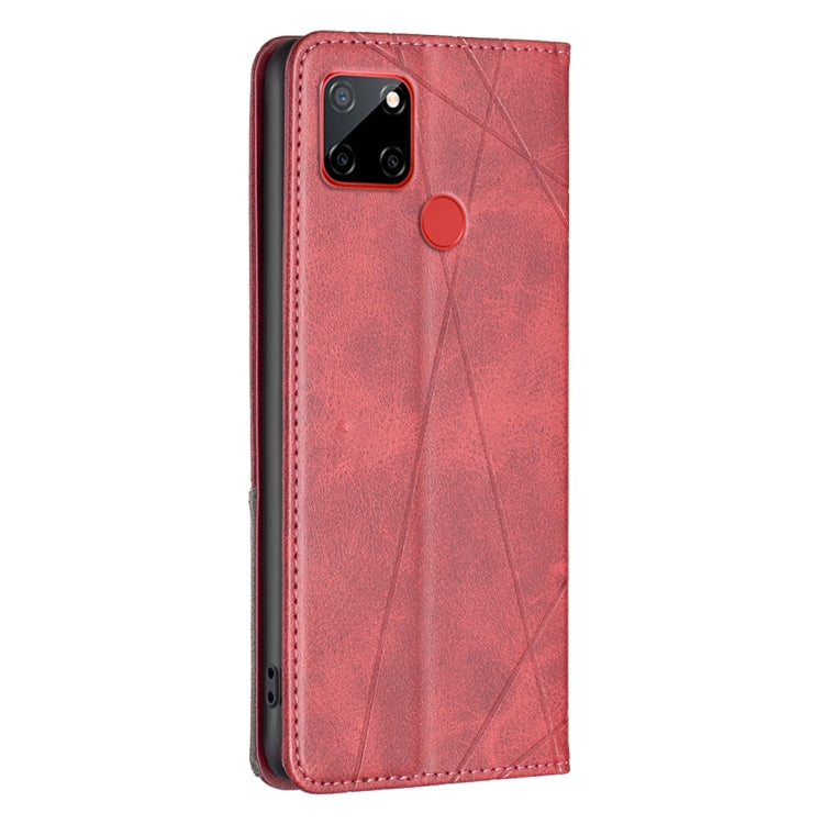 Rhombus Texture Magnetic Leather Phone Case, For Nokia C12, For Nokia C22, For Nokia C32, For Realme C33, For Motorola Edge 40 Pro 5G / Moto X40 /X40 Pro