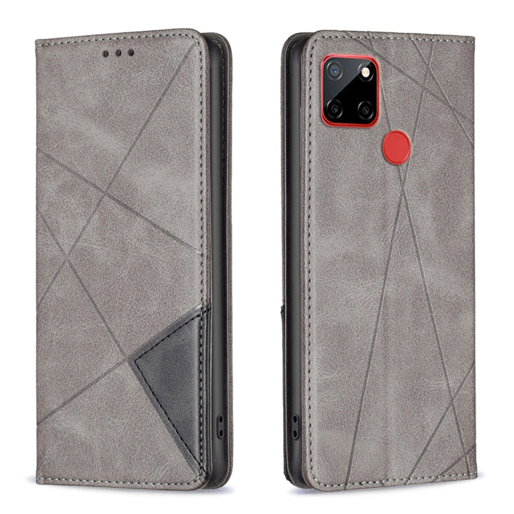 Rhombus Texture Magnetic Leather Phone Case, For Nokia C12, For Nokia C22, For Nokia C32, For Realme C33, For Motorola Edge 40 Pro 5G / Moto X40 /X40 Pro
