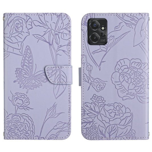 HT03 Skin Feel Butterfly Embossed Flip Leather Phone Case, For Motorola Moto G Power 2023, For Motorola Moto G Stylus 5G 2023, For Sony Xperia 1 V, For Sony Xperia 10 V, For vivo V27, For Samsung Galaxy F14 5G Global, For Xiaomi 13 Ultra