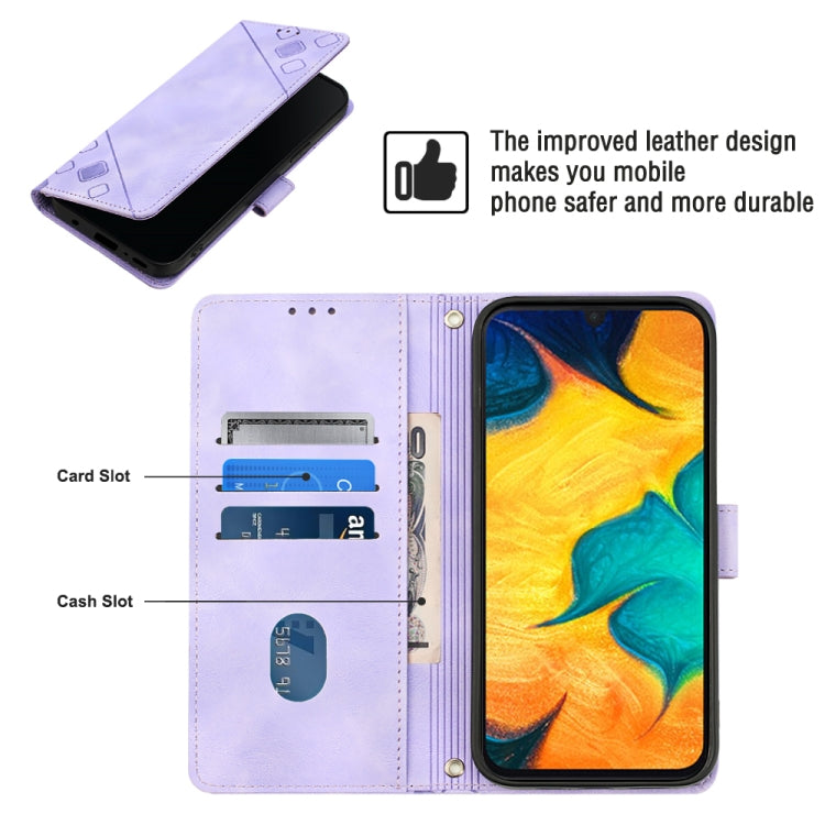 Skin-feel Embossed Leather Phone Case, For Samsung Galaxy A30 / A20 / M10s, For Samsung Galaxy A50 / A30s / A50s, For Samsung Galaxy A51 5G / A51 JP Version, For Samsung Galaxy A51 / M40s, For Samsung Galaxy F62 / M62, For Samsung Galaxy M13 Global    ...
