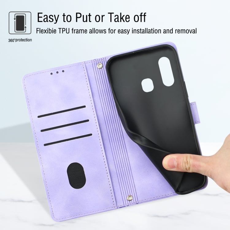 Skin-feel Embossed Leather Phone Case, For Samsung Galaxy A30 / A20 / M10s, For Samsung Galaxy A50 / A30s / A50s, For Samsung Galaxy A51 5G / A51 JP Version, For Samsung Galaxy A51 / M40s, For Samsung Galaxy F62 / M62, For Samsung Galaxy M13 Global    ...