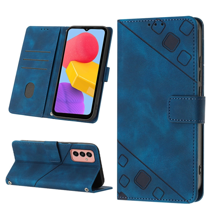Skin-feel Embossed Leather Phone Case, For Samsung Galaxy A30 / A20 / M10s, For Samsung Galaxy A50 / A30s / A50s, For Samsung Galaxy A51 5G / A51 JP Version, For Samsung Galaxy A51 / M40s, For Samsung Galaxy F62 / M62, For Samsung Galaxy M13 Global    ...