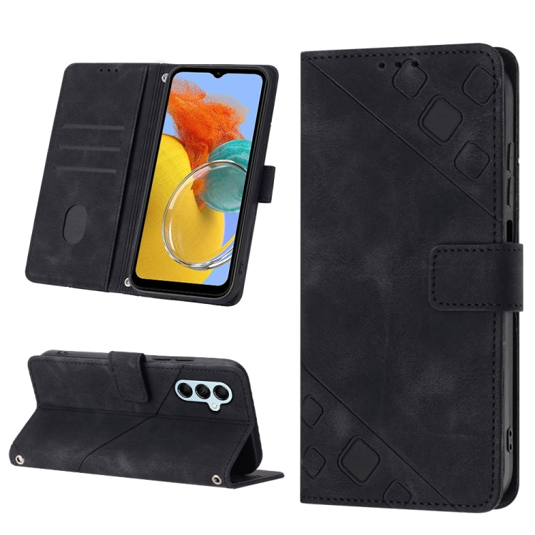 Skin-feel Embossed Leather Phone Case, For Samsung Galaxy A30 / A20 / M10s, For Samsung Galaxy A50 / A30s / A50s, For Samsung Galaxy A51 5G / A51 JP Version, For Samsung Galaxy A51 / M40s, For Samsung Galaxy F62 / M62, For Samsung Galaxy M13 Global    ...