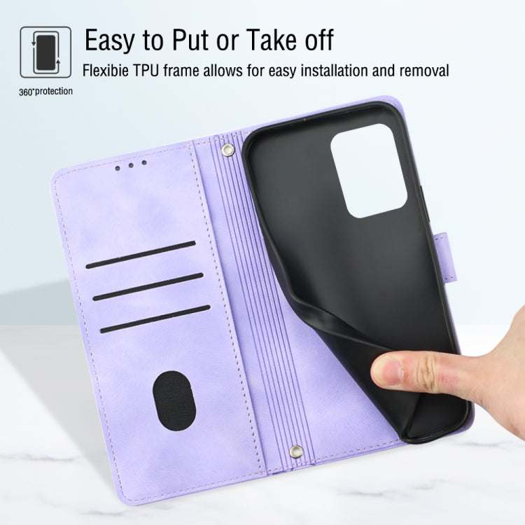 Skin-feel Embossed Leather Phone Case, For Samsung Galaxy S20 Ultra, For Samsung Galaxy Xcover6 Pro