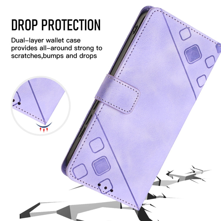 Skin-feel Embossed Leather Phone Case, For Nokia C12, For Nokia C02, For Nokia C22, For Nokia C32, For Nokia G22, For Xiaomi Poco C55 / Redmi 12C / 11A, For Xiaomi 13, For Xiaomi 13 Pro