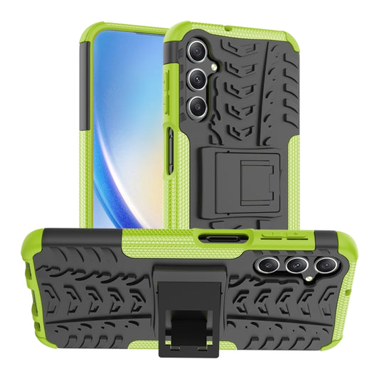 Tire Texture TPU + PC Phone Case with Holder, For Samsung Galaxy A24 4G, For Xiaomi Redmi 12C, For Xiaomi Poco C55, For Lenovo Tab M9