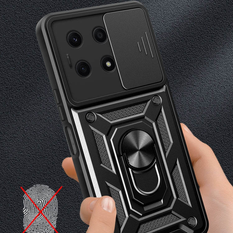 Sliding Camera Cover Design TPU + PC Phone Case, For Honor X8a 4G, For vivo V27e, For TCL 30 XE 5G