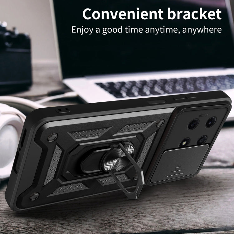 Sliding Camera Cover Design TPU + PC Phone Case, For Honor X8a 4G, For vivo V27e, For TCL 30 XE 5G