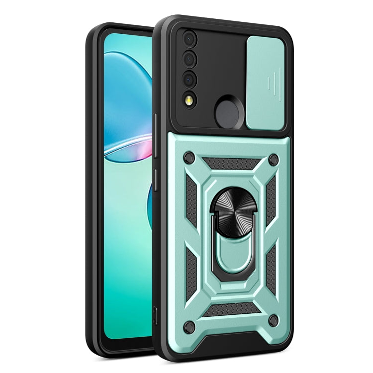 Sliding Camera Cover Design TPU + PC Phone Case, For Honor X8a 4G, For vivo V27e, For TCL 30 XE 5G