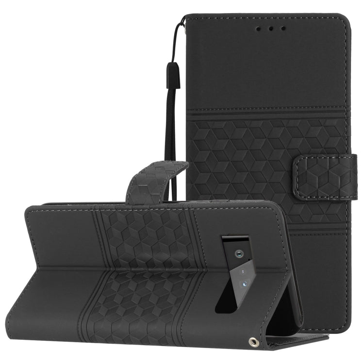 Diamond Embossed Skin Feel Leather Phone Case with Lanyard, For Google Pixel 8, For Google Pixel 8 Pro, For Google Pixel 7 5G, For Google Pixel 7 Pro 5G, For Google Pixel 7a, For Google Pixel 6, For Google Pixel 6 Pro, For Google Pixel 6a