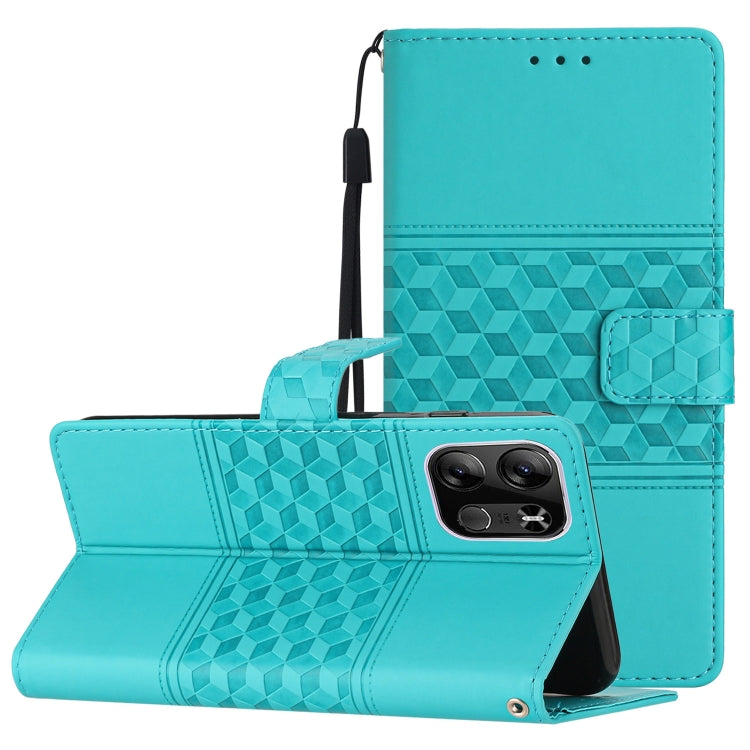 Diamond Embossed Skin Feel Leather Phone Case with Lanyard, For Tecno Pop 7 Pro, For Tecno Spark Go 2023, For Xiaomi 13, For Xiaomi 13 Pro, For Xiaomi Redmi Note 12 Pro 5G China, For Xiaomi Redmi Note 12 5G China
