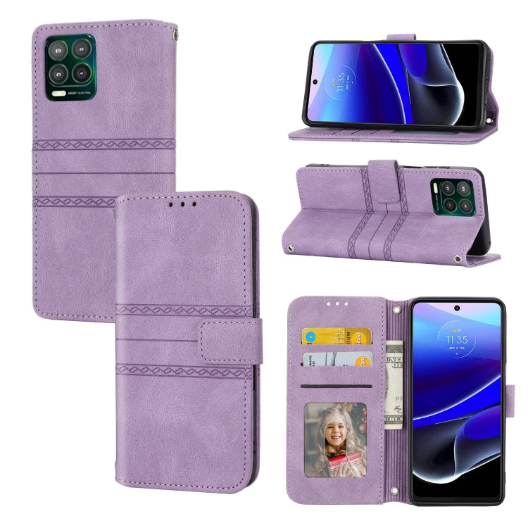 Embossed Stripes Skin Feel Leather Phone Case, For Motorola Moto G Play 5G, For Motorola Moto G Stylus 5G 2023, For Xiaomi Redmi Note 12 5G Global, For Xiaomi Redmi Note 12 Pro 5G Global, For Redmi Note 12 Pro+ 5G Global                                ...