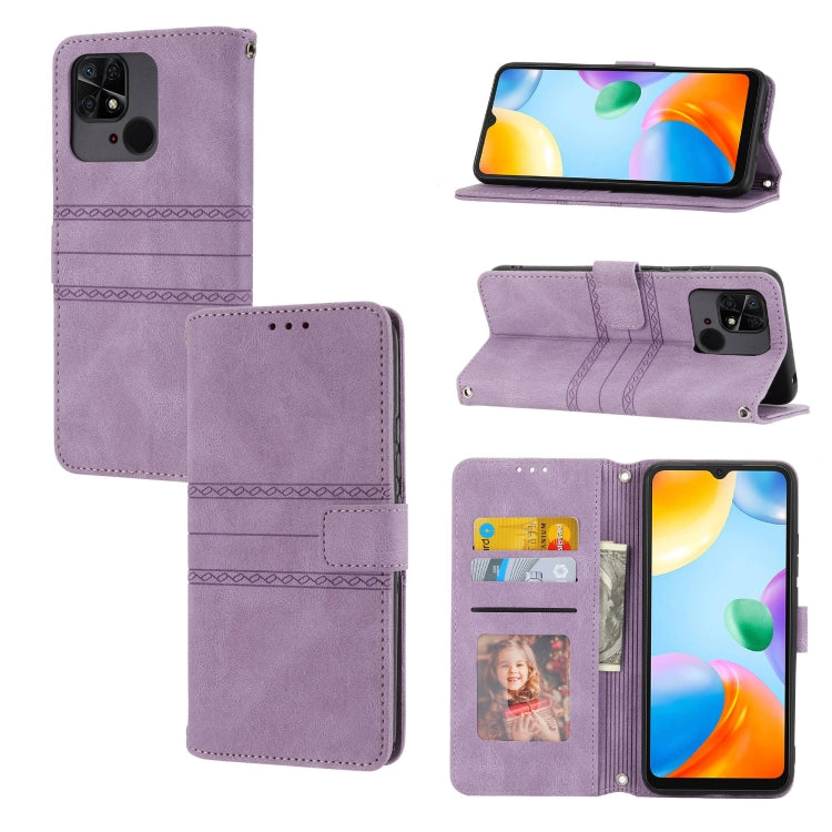Embossed Stripes Skin Feel Leather Phone Case, For Motorola Moto G Play 5G, For Motorola Moto G Stylus 5G 2023, For Xiaomi Redmi Note 12 5G Global, For Xiaomi Redmi Note 12 Pro 5G Global, For Redmi Note 12 Pro+ 5G Global                                ...
