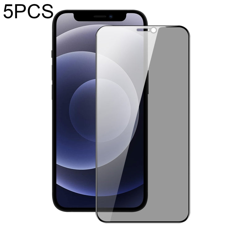 5pcs DUX DUCIS 0.33mm 9H High Aluminum Anti-spy HD Tempered Glass Film, For iPhone 13 mini, For iPhone 12 / 12 Pro, For iPhone 12 mini, For iPhone 12 Pro Max, For iPhone SE 2022 / 2020 / 7 / 8, For iPhone 7 Plus / 8 Plus, For iPhone 6 Plus / 6s Plus   ...