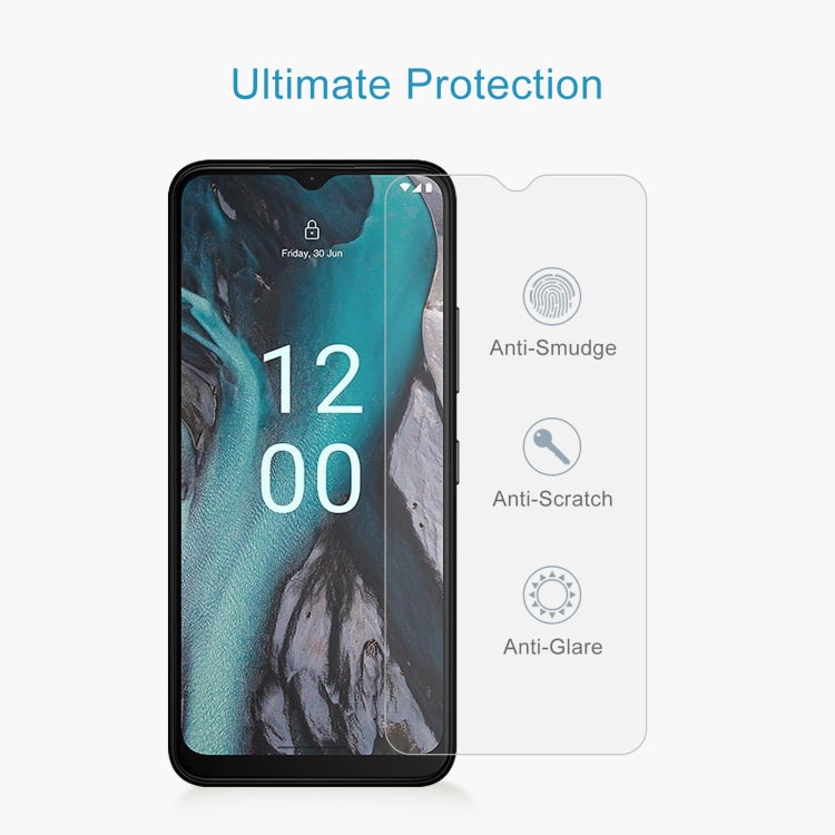 10pcs 0.26mm 9H 2.5D Tempered Glass Film, For Nokia C22 (10 PCS), For Honor 8A Prime (10 PCS)