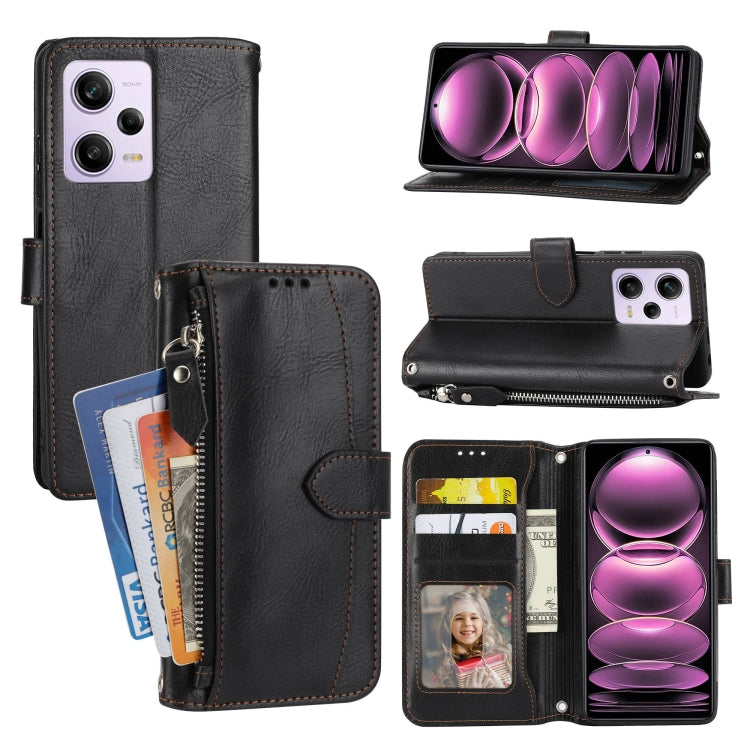 Oil Skin Zipper Wallet Leather Phone Case, For Redmi Note 12 5G Global, For Redmi Note 12 Pro 5G Global, For Redmi Note 12 Pro+ Global, For Redmi Note 12 4G Global, For Xiaomi Redmi 12C, For Samsung Galaxy S23 5G, For Samsung Galaxy S23+ 5G            ...