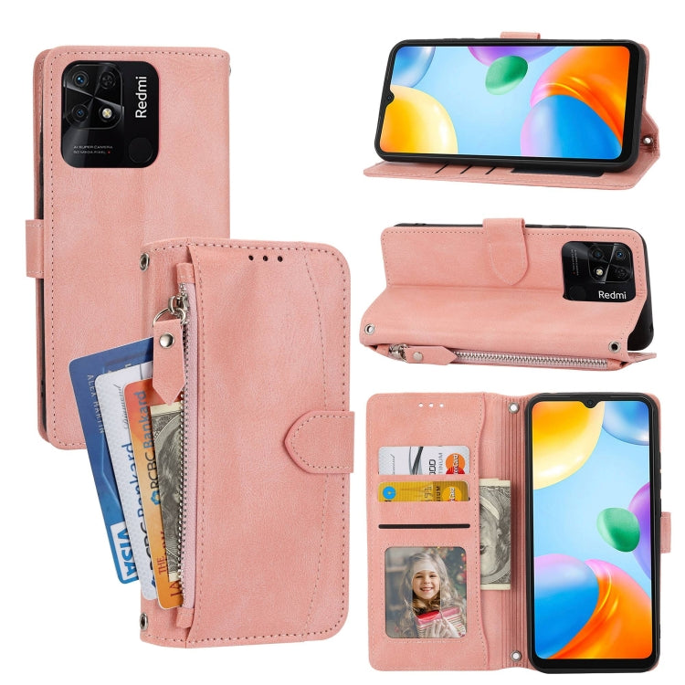 Oil Skin Zipper Wallet Leather Phone Case, For Redmi Note 12 5G Global, For Redmi Note 12 Pro 5G Global, For Redmi Note 12 Pro+ Global, For Redmi Note 12 4G Global, For Xiaomi Redmi 12C, For Samsung Galaxy S23 5G, For Samsung Galaxy S23+ 5G            ...