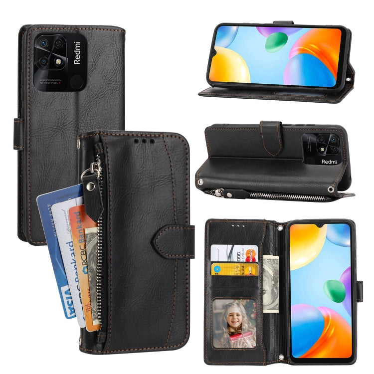 Oil Skin Zipper Wallet Leather Phone Case, For Redmi Note 12 5G Global, For Redmi Note 12 Pro 5G Global, For Redmi Note 12 Pro+ Global, For Redmi Note 12 4G Global, For Xiaomi Redmi 12C, For Samsung Galaxy S23 5G, For Samsung Galaxy S23+ 5G            ...