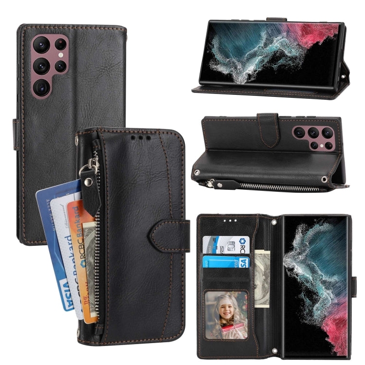Oil Skin Zipper Wallet Leather Phone Case, For Redmi Note 12 5G Global, For Redmi Note 12 Pro 5G Global, For Redmi Note 12 Pro+ Global, For Redmi Note 12 4G Global, For Xiaomi Redmi 12C, For Samsung Galaxy S23 5G, For Samsung Galaxy S23+ 5G            ...