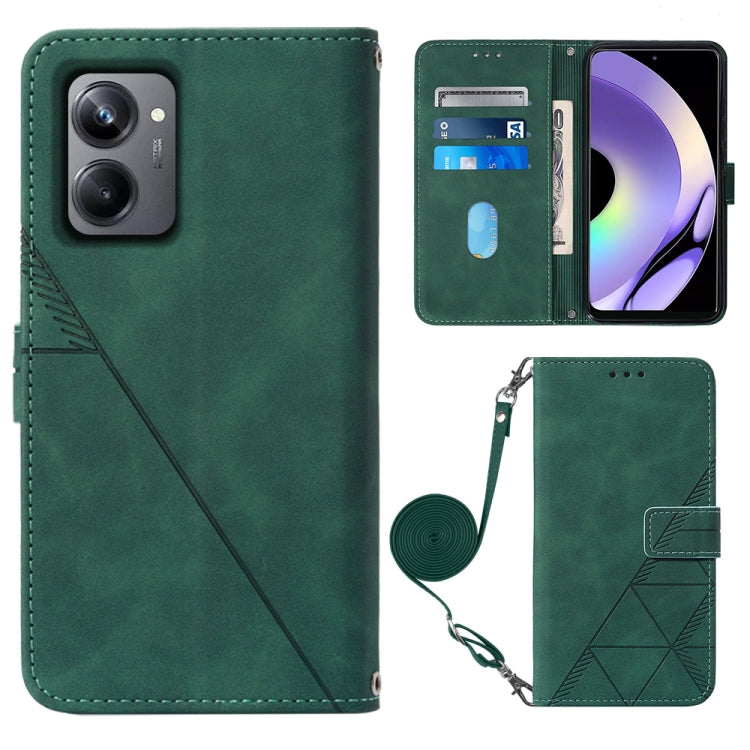 Crossbody 3D Embossed Flip Leather Phone Case, For OPPO Find X6, For OPPO Find X6 Pro, For OPPO Reno8 T 5G / A1 Pro 5G Global, For Realme 10 4G, For Realme 10 Pro 5G, For Realme 10 Pro+ 5G, For Realme C55, For Realme GT Neo 5  5G / GT 3