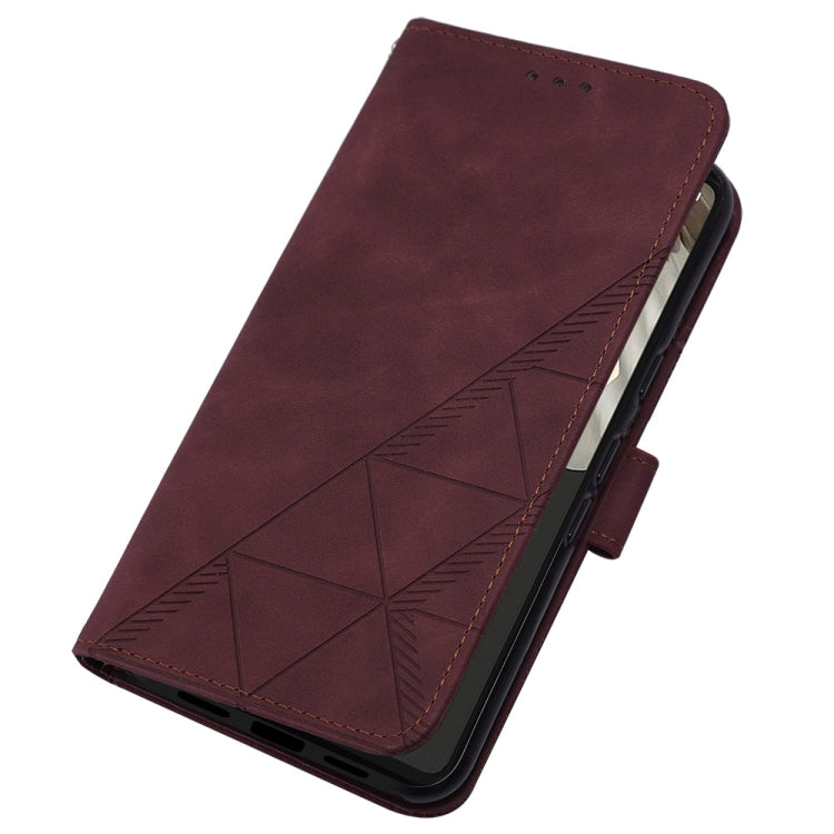Crossbody 3D Embossed Flip Leather Phone Case, For Google Pixel 8, For Google Pixel 8 Pro, For Xiaomi Redmi Note 12 4G Global, For Xiaomi Redmi Note 12 Pro+ 5G Global, For Xiaomi 13, For Xiaomi 13 Lite 5G, For Xiaomi 13 Pro, For Xiaomi Poco X5 Pro 5G