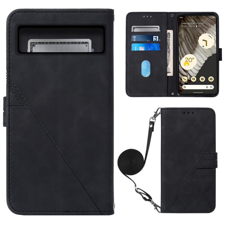 Crossbody 3D Embossed Flip Leather Phone Case, For Google Pixel 8, For Google Pixel 8 Pro, For Xiaomi Redmi Note 12 4G Global, For Xiaomi Redmi Note 12 Pro+ 5G Global, For Xiaomi 13, For Xiaomi 13 Lite 5G, For Xiaomi 13 Pro, For Xiaomi Poco X5 Pro 5G