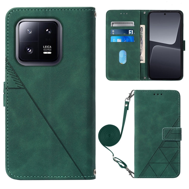 Crossbody 3D Embossed Flip Leather Phone Case, For Google Pixel 8, For Google Pixel 8 Pro, For Xiaomi Redmi Note 12 4G Global, For Xiaomi Redmi Note 12 Pro+ 5G Global, For Xiaomi 13, For Xiaomi 13 Lite 5G, For Xiaomi 13 Pro, For Xiaomi Poco X5 Pro 5G