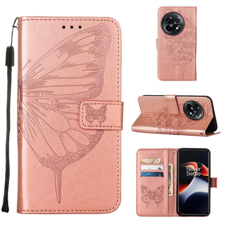 Embossed Butterfly Leather Phone Case, For OnePlus Ace 2 5G / 11R 5G, For Motorola Moto G Stylus 5G 2023, For Realme 10 4G, For Realme 10 Pro 5G, For Realme 10 Pro+ 5G, For Realme C55