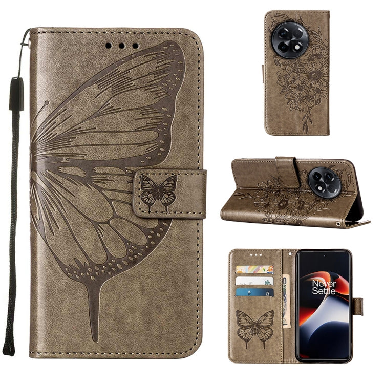Embossed Butterfly Leather Phone Case, For OnePlus Ace 2 5G / 11R 5G, For Motorola Moto G Stylus 5G 2023, For Realme 10 4G, For Realme 10 Pro 5G, For Realme 10 Pro+ 5G, For Realme C55