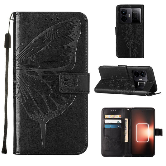 Embossed Butterfly Leather Phone Case, For Realme GT Neo 5 5G / GT3, For OPPO A1 Pro / Reno8 T 5G, For Xiaomi Redmi Note 12 4G Global, For Xiaomi Redmi Note 12 Pro+ 5G / Note 12 Explorer, For Xiaomi Redmi Note 12 Pro+ 5G, For Xiaomi 13                 ...