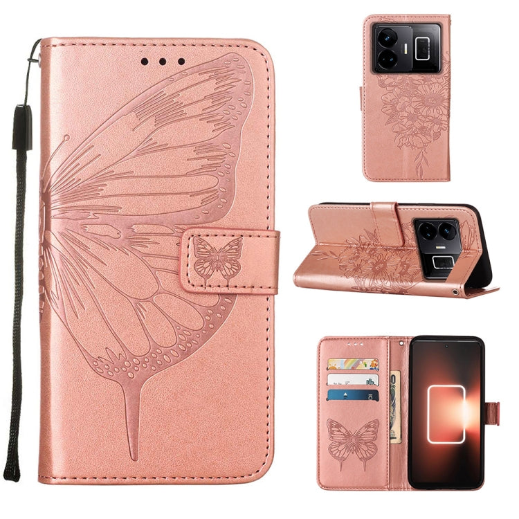 Embossed Butterfly Leather Phone Case, For Realme GT Neo 5 5G / GT3, For OPPO A1 Pro / Reno8 T 5G, For Xiaomi Redmi Note 12 4G Global, For Xiaomi Redmi Note 12 Pro+ 5G / Note 12 Explorer, For Xiaomi Redmi Note 12 Pro+ 5G, For Xiaomi 13                 ...