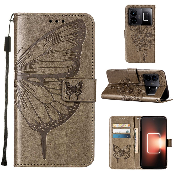 Embossed Butterfly Leather Phone Case, For Realme GT Neo 5 5G / GT3, For OPPO A1 Pro / Reno8 T 5G, For Xiaomi Redmi Note 12 4G Global, For Xiaomi Redmi Note 12 Pro+ 5G / Note 12 Explorer, For Xiaomi Redmi Note 12 Pro+ 5G, For Xiaomi 13                 ...